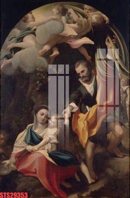 File tranh Tranh sơn dầu phương tây tổng hợp STS29353 (bản gốc) in lụa 5D