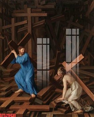 Download file gốc Tranh sơn dầu phương tây tổng hợp STS29431 (in mica) trong suốt