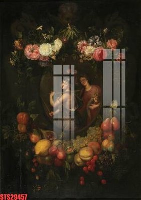 File gốc Tranh sơn dầu phương tây tổng hợp STS29457 (chuẩn CMYK) cho nhà in