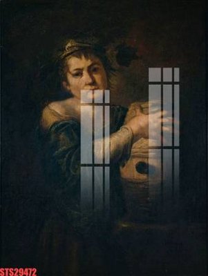 Download file gốc Tranh sơn dầu phương tây tổng hợp STS29472 (in mica) 3D