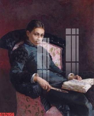 Tải file Tranh sơn dầu phương tây tổng hợp STS2956 (PSD) cho in tranh kính