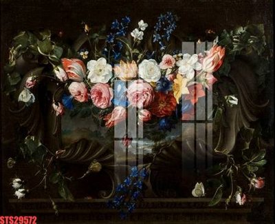 File gốc Tranh sơn dầu phương tây tổng hợp STS29572 cho in ấn và thiết kế