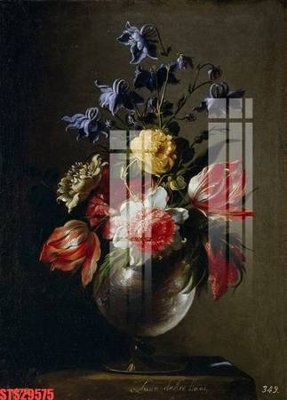 File tranh in tráng gương Tranh sơn dầu phương tây tổng hợp STS29575 (siêu nét)