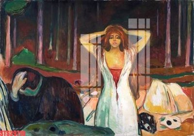 File tranh gốc Tranh sơn dầu phương tây tổng hợp STS29710 chủ đề hiện đại