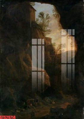 File gốc in mica Tranh sơn dầu phương tây tổng hợp STS29714 chất lượng