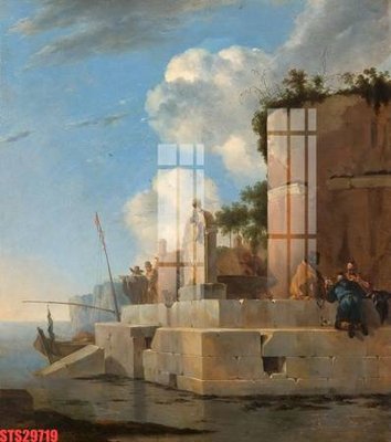 File tranh Tranh sơn dầu phương tây tổng hợp STS29719 (gốc) in vải canvas