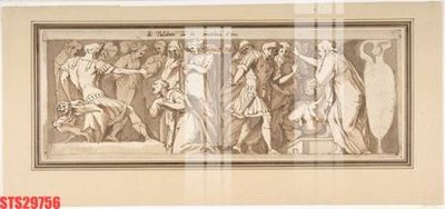 File in trần Tranh sơn dầu phương tây tổng hợp STS29756 (bản gốc 3D) sống động