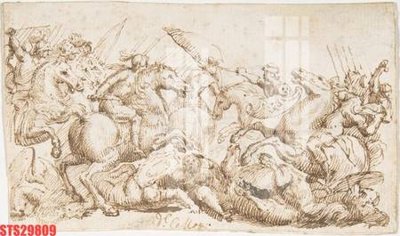 File ảnh Tranh sơn dầu phương tây tổng hợp STS29809 (gốc) in backdrop sự kiện