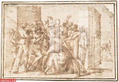 Download file Tranh sơn dầu phương tây tổng hợp STS29831 (gốc) in mica bàn thờ