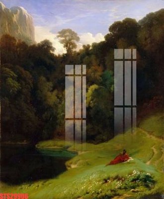 File ảnh Tranh sơn dầu phương tây tổng hợp STS29906 (gốc) cho trang trí nhà hàng