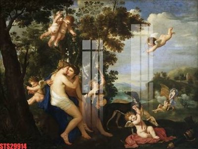 Tải file tranh Tranh sơn dầu phương tây tổng hợp STS29914 (ảnh gốc) ngay