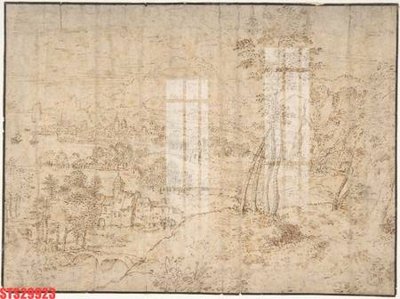 File gốc Tranh sơn dầu phương tây tổng hợp STS29923 (in tráng gương) ốp tường