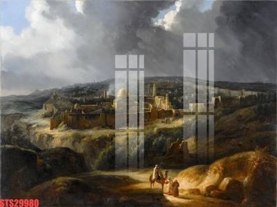 Hình ảnh file gốc in lụa Tranh sơn dầu phương tây tổng hợp STS29980