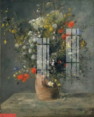 File gốc Tranh sơn dầu phương tây tổng hợp STS30057 (in lụa) tranh phong thủy