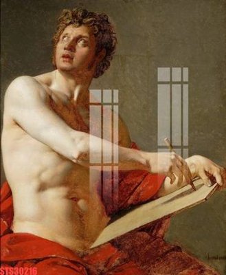 File in trần Tranh sơn dầu phương tây tổng hợp STS30216 (bản gốc 3D) sống động