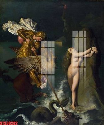 File tranh Tranh sơn dầu phương tây tổng hợp STS30282 (gốc) in film