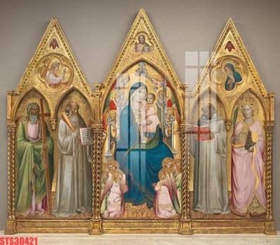 Tải file Tranh sơn dầu phương tây tổng hợp STS30421 (gốc) in nhanh