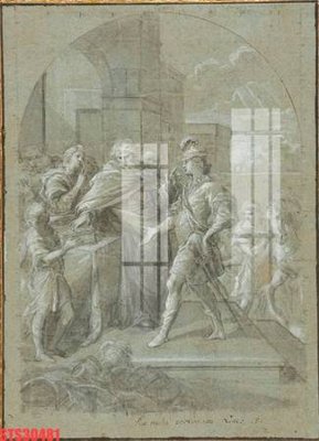 File tranh in trần 3D Tranh sơn dầu phương tây tổng hợp STS30481 (ảnh gốc)