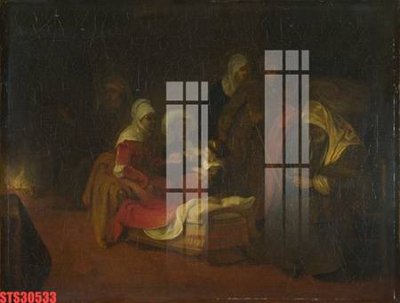 Hình ảnh file gốc Tranh sơn dầu phương tây tổng hợp STS30533 cho in UV