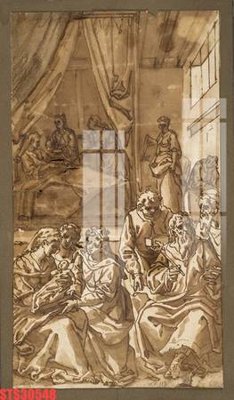 Ảnh gốc Tranh sơn dầu phương tây tổng hợp STS30548 (độ nét cao) in tráng gương