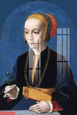 Ảnh gốc Tranh sơn dầu phương tây tổng hợp STS30572 (nét căng) in mica