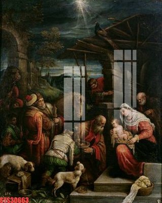 File ảnh Tranh sơn dầu phương tây tổng hợp STS30663 (gốc) cho trang trí nhà hàng