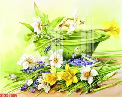 Hình ảnh file gốc Tranh sơn dầu phương tây tổng hợp STS30696 cho in UV