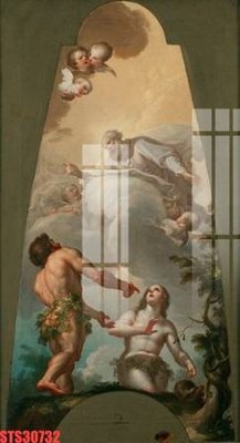 File gốc in ấn Tranh sơn dầu phương tây tổng hợp STS30732 chuẩn màu CMYK