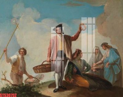 Tải về hình ảnh gốc Tranh sơn dầu phương tây tổng hợp STS30752 sắc nét