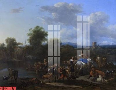 File in trần Tranh sơn dầu phương tây tổng hợp STS30879 (bản gốc) trời sao