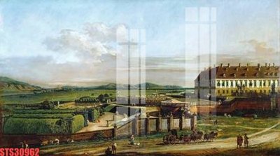 File gốc Tranh sơn dầu phương tây tổng hợp STS30962 (in lụa) tranh mã đáo