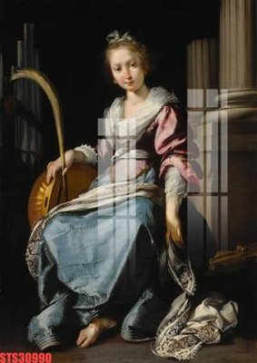 File gốc Tranh sơn dầu phương tây tổng hợp STS30990 (in 3D) nghệ thuật