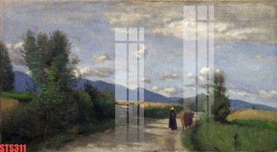 Download file Tranh sơn dầu phương tây tổng hợp STS311 (gốc) in mica bàn thờ