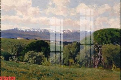 Download file Tranh sơn dầu phương tây tổng hợp STS31101 (chuẩn in) chất lượng cao