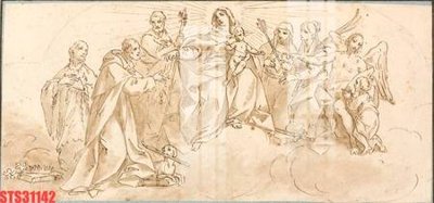 File in lụa Tranh sơn dầu phương tây tổng hợp STS31142 (chất lượng cao) Tranh sơn dầu phương tây tổng hợp STS31142