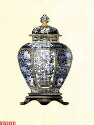 Download file gốc Tranh sơn dầu phương tây tổng hợp STS31211 (in mica) trong suốt