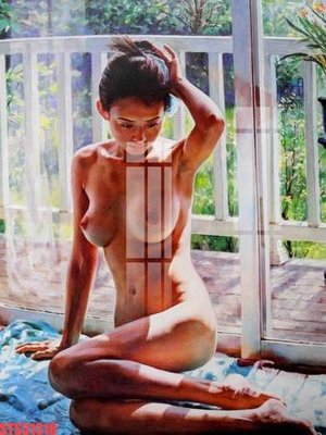 File tranh Tranh sơn dầu phương tây tổng hợp STS31318 (gốc) phong cách tối giản