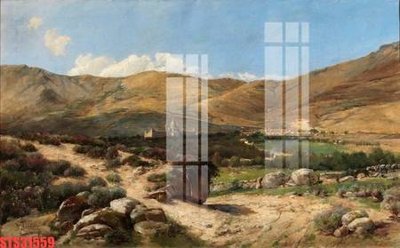 File tranh Tranh sơn dầu phương tây tổng hợp STS31559 (ảnh gốc) cho in ấn kỹ thuật số