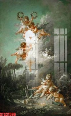 File gốc Tranh sơn dầu phương tây tổng hợp STS31596 (cho in ấn) từ Filetranh.com