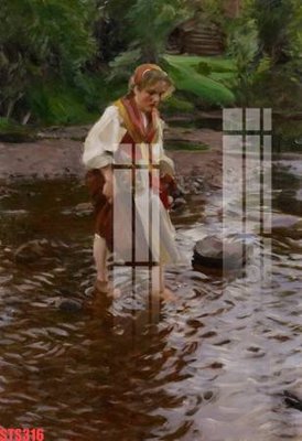 File gốc Tranh sơn dầu phương tây tổng hợp STS316 (bản quyền) cho in ấn