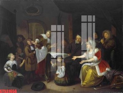 Tải về file tranh gốc Tranh sơn dầu phương tây tổng hợp STS31656 (để in quảng cáo)