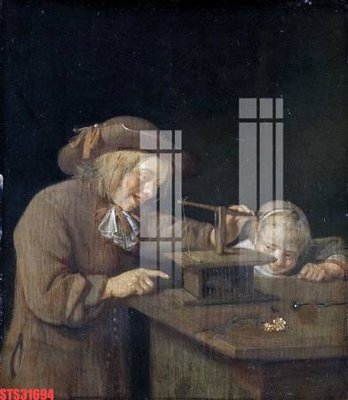 File tranh Tranh sơn dầu phương tây tổng hợp STS31694 (gốc) chủ đề thiên nhiên