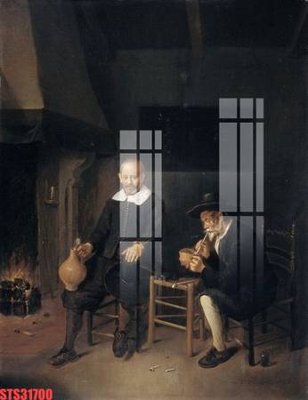 Download file gốc Tranh sơn dầu phương tây tổng hợp STS31700 (in mica) logo