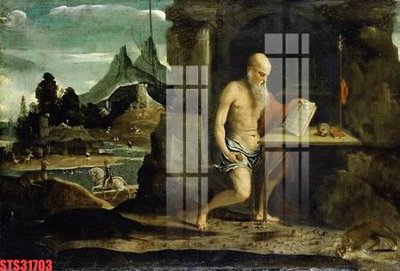 File PSD in ấn Tranh sơn dầu phương tây tổng hợp STS31703 (chất lượng cao)