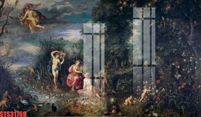 File gốc Tranh sơn dầu phương tây tổng hợp STS31769 (cho in ấn) từ Filetranh.com