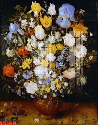File tranh Tranh sơn dầu phương tây tổng hợp STS31814 (gốc) chủ đề tĩnh vật