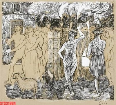 Download file gốc Tranh sơn dầu phương tây tổng hợp STS31984 (độ nét cao)