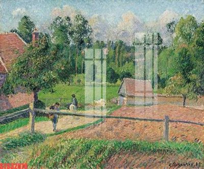 File in trần Tranh sơn dầu phương tây tổng hợp STS32078 (bản gốc) hoa văn