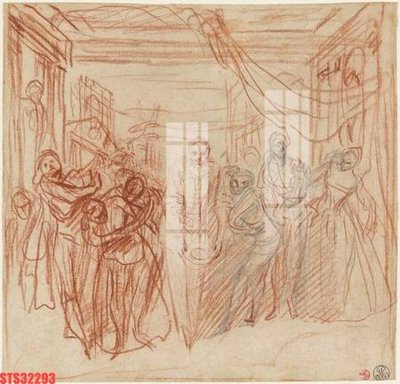 Download file Tranh sơn dầu phương tây tổng hợp STS32293 (chất lượng in ấn)