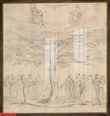 Chi tiết file ảnh Tranh sơn dầu phương tây tổng hợp STS32320 sắc nét